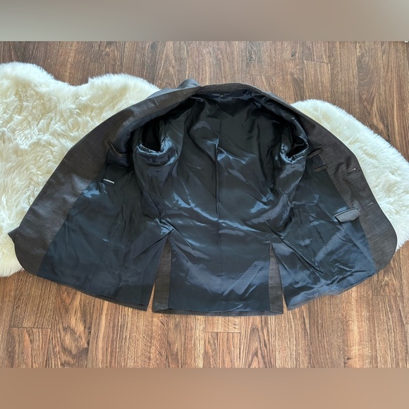 J. LINDEBERG HOPPER SOFT 140S PLATINUM MENS JACKET BLAZER WOOL BUTTON 48R - Picture 9 of 12